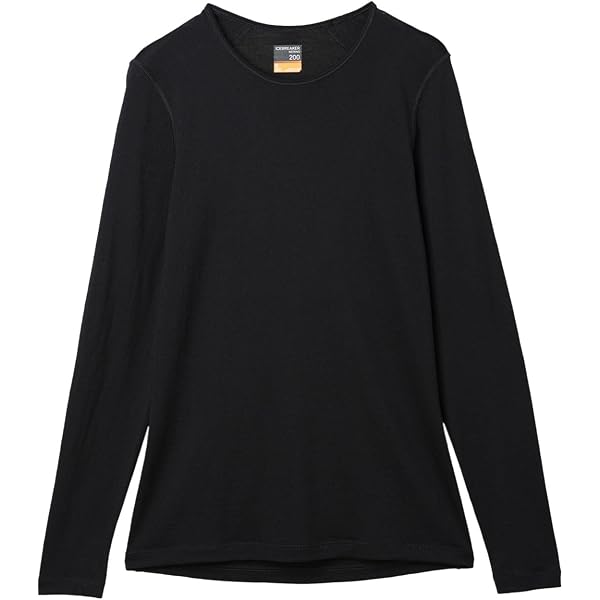 Amazon.co.jp: [icebreaker] M 260 TECH LS CREW ブラック L